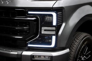 Ford F-250 Super Duty Headlight DRL Kit - ORACLE Lighting - Dynamic ColorSHIFT with Switchback Turn Signals - Dynamic ColorSHIFT - `20-`22